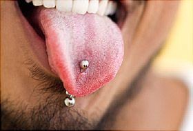 best of Sex and oral Tongue ear rings