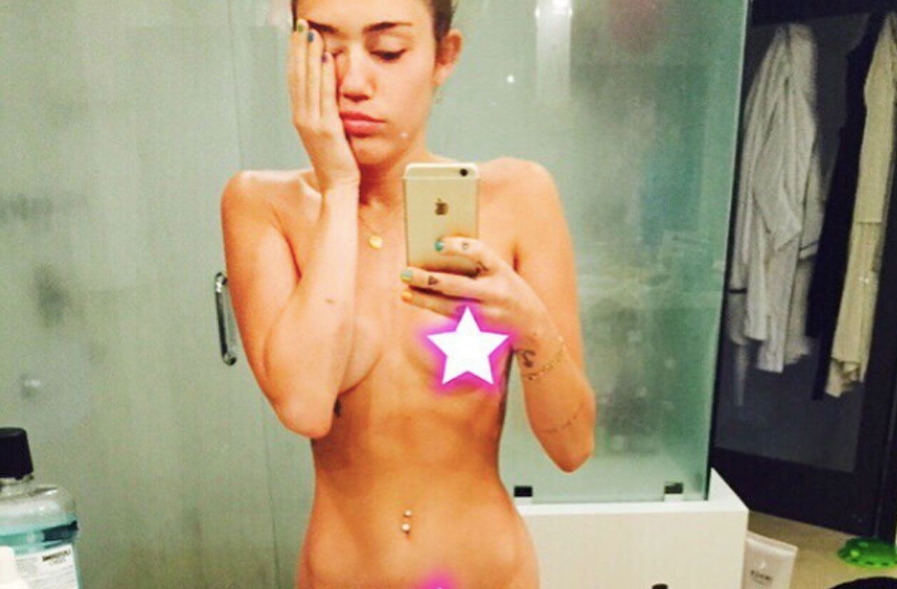 Naked miley cyrus friends