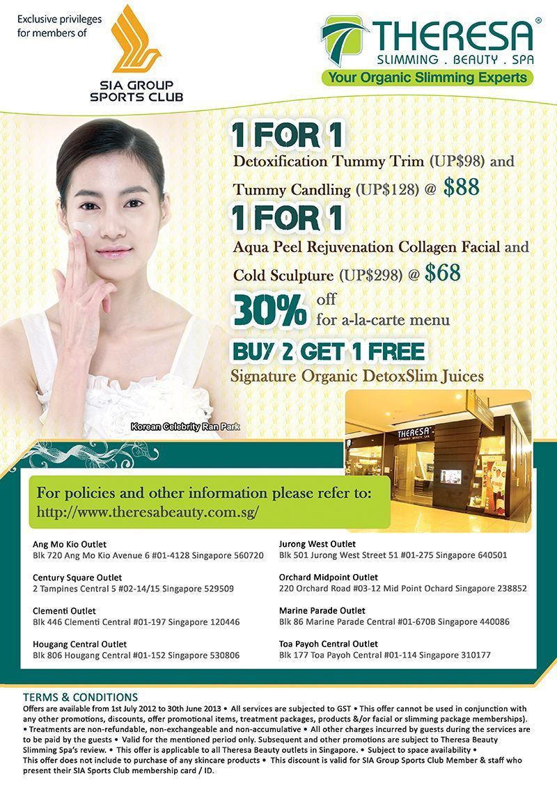 Interference reccomend Facial promotion singapore
