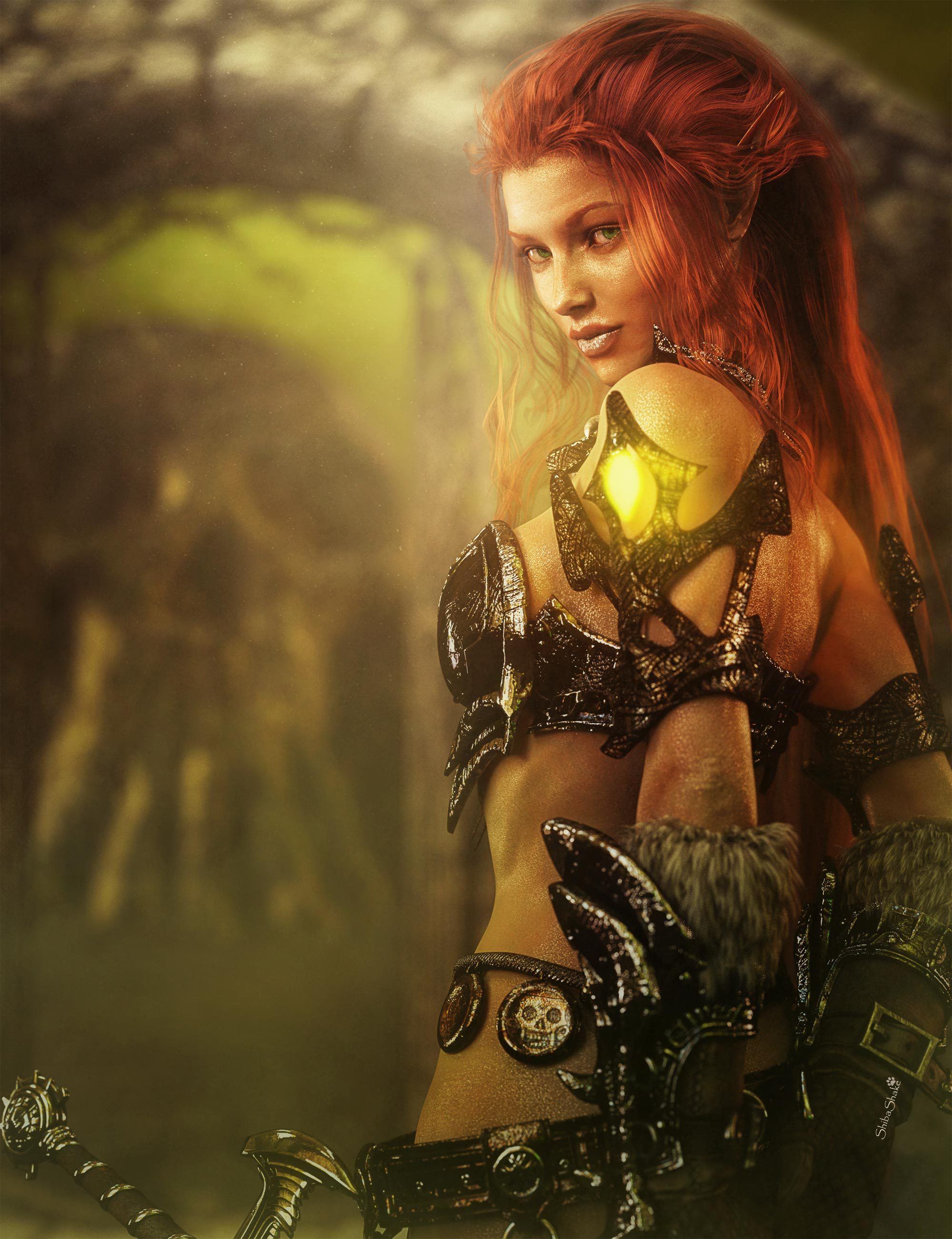 Female fantasy art women warriors