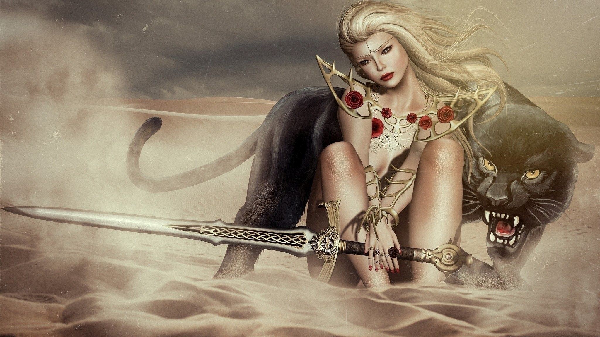 Diamond D. reccomend Female fantasy art women warriors