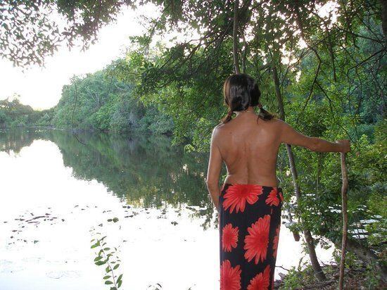 Florida nudist lake como picture photo