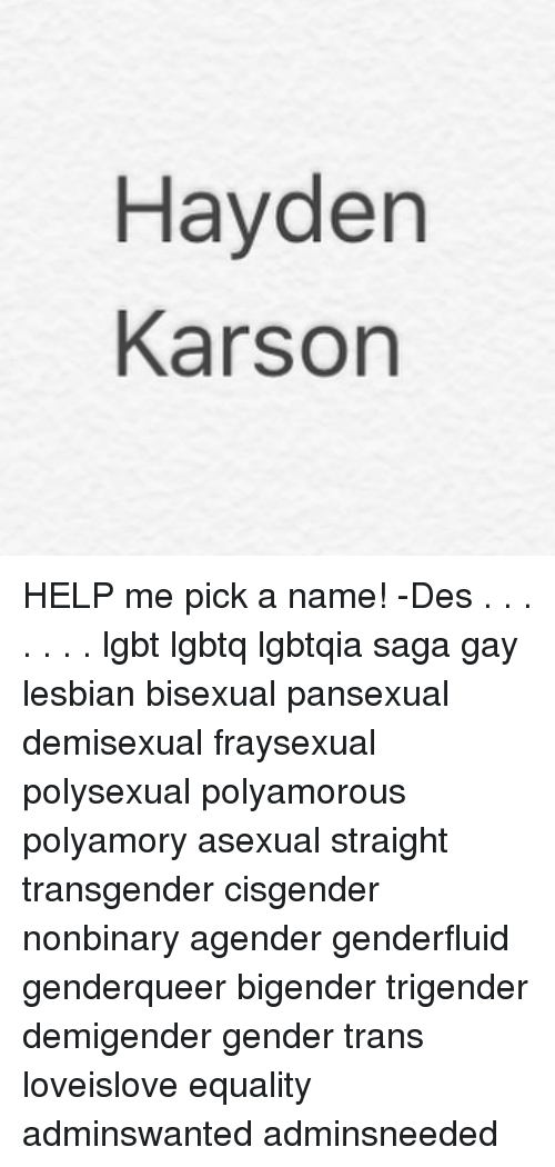 Gay names funny lesbian