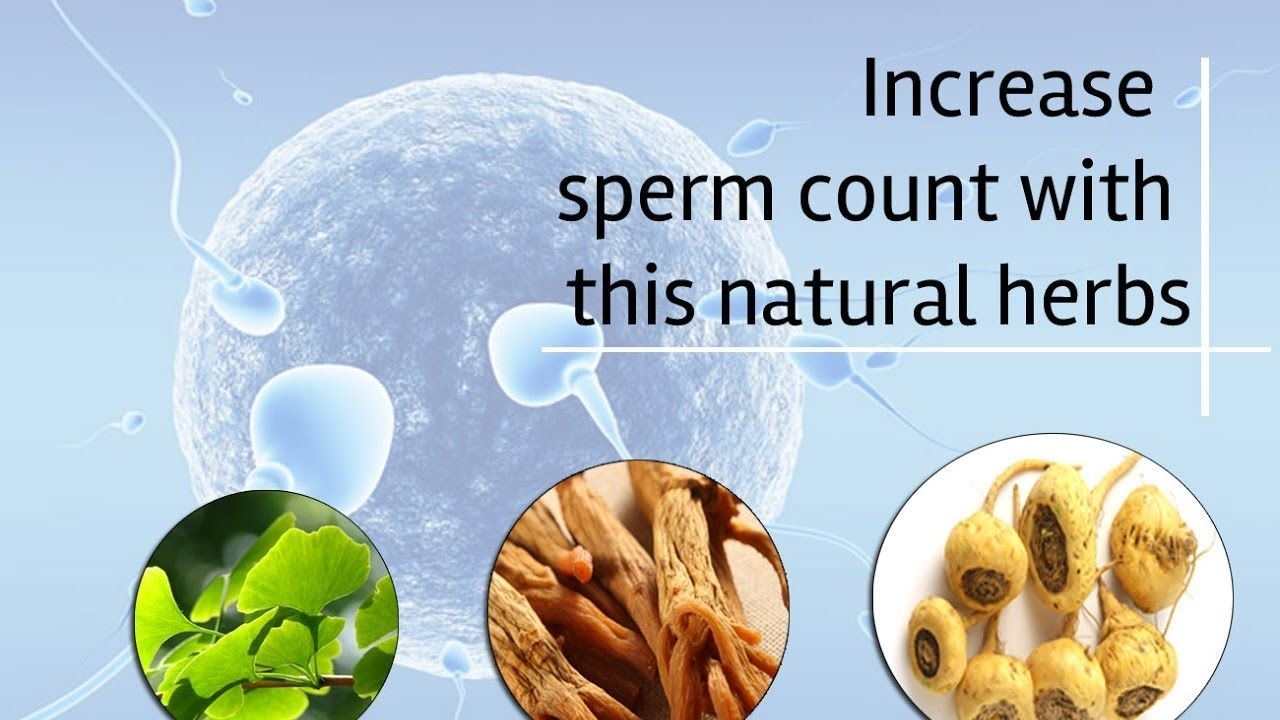 Increase naturally sperm