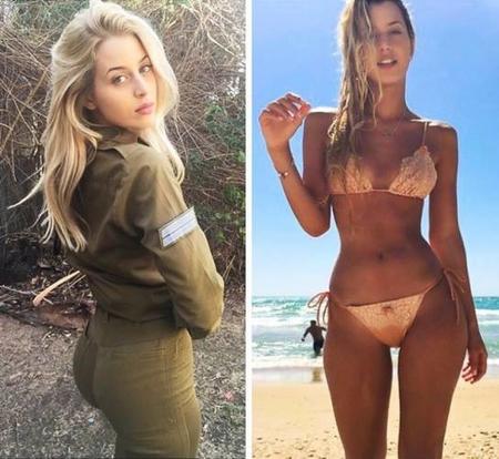 Bloomer reccomend Israeli female soldiers in bikinis
