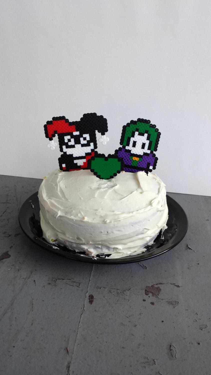 best of And wedding quinn Joker cake toppers harley