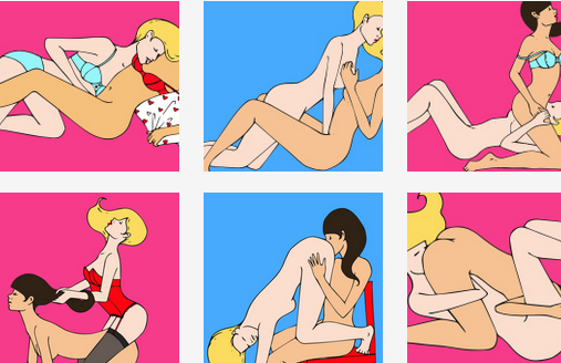 Lesbian sex position pics