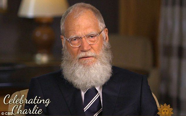 Rocker reccomend audience as Letterman on shaved looked