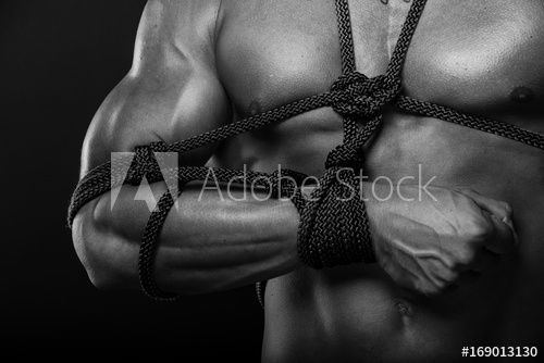 Male bondage photography
