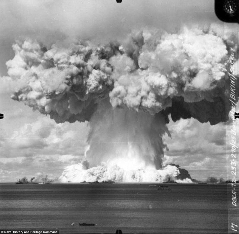 Fire S. reccomend Nuclear bomb testing and bikini island