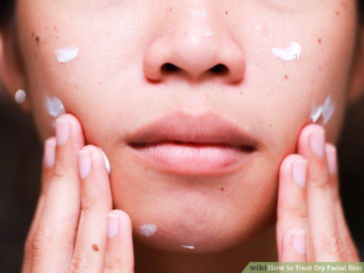 Jail B. reccomend Really dry facial skin