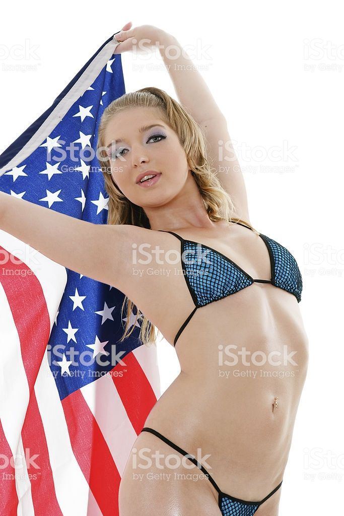 Shut O. reccomend Sexy girls with american flag