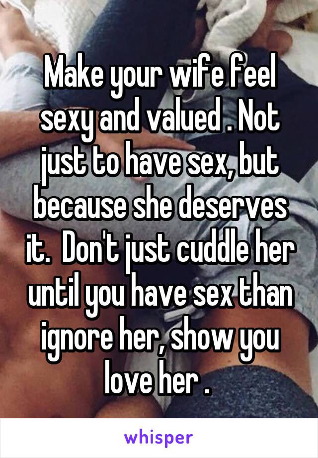 show your wife sex