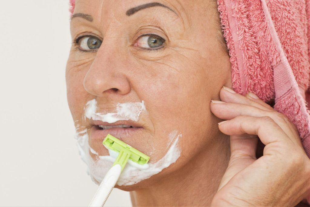 Should woman shave facial peach fuzz