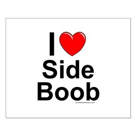 Blue E. reccomend Side boob poster