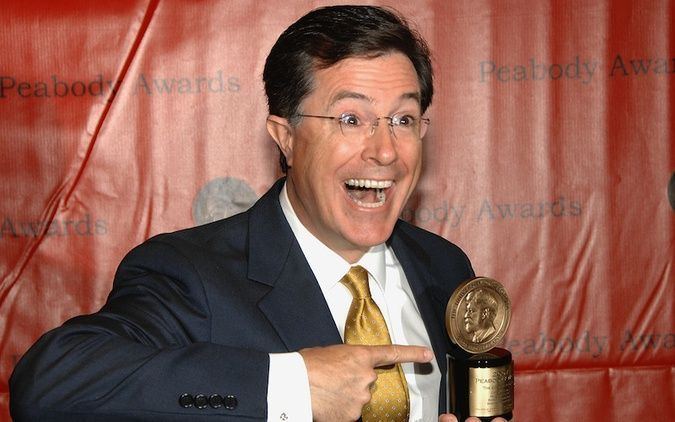 Stephen colbert super pac funny donor names