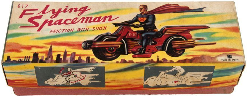 Combo reccomend Superman vintage flying toy