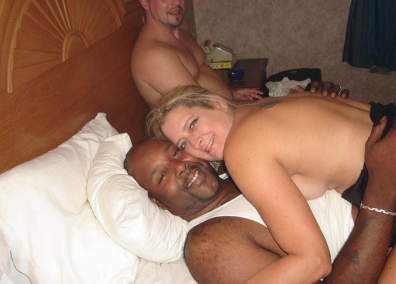 White wife cheating with black cocks